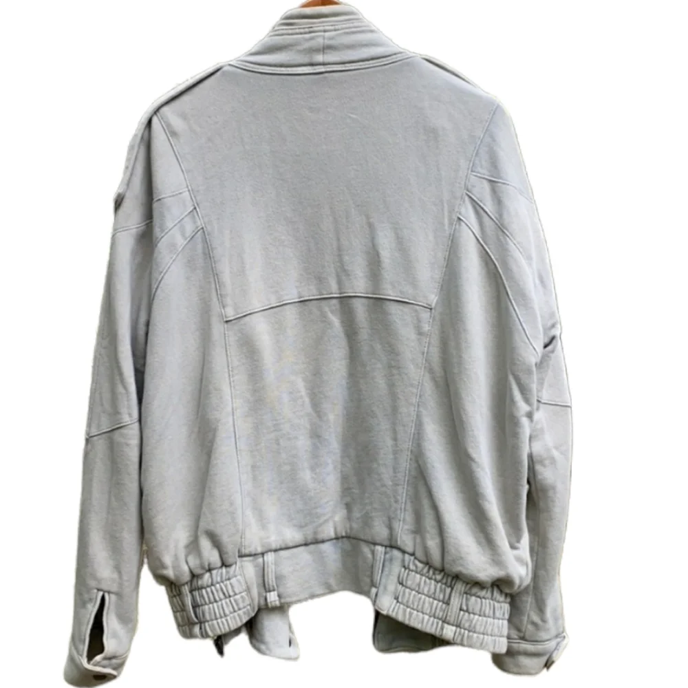 Free People Oversized Cotton Moto Jacket - Picture 5 of 7